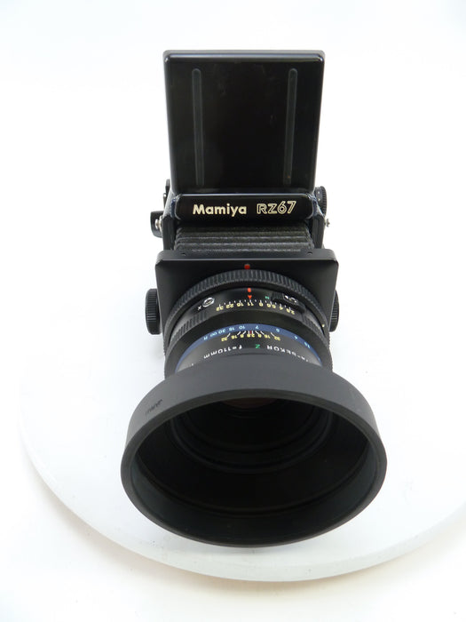 Mamiya RZ67 Pro Camera Outfit with 110MM f2.8 W Lens, Pro II 120 Back, and WLF