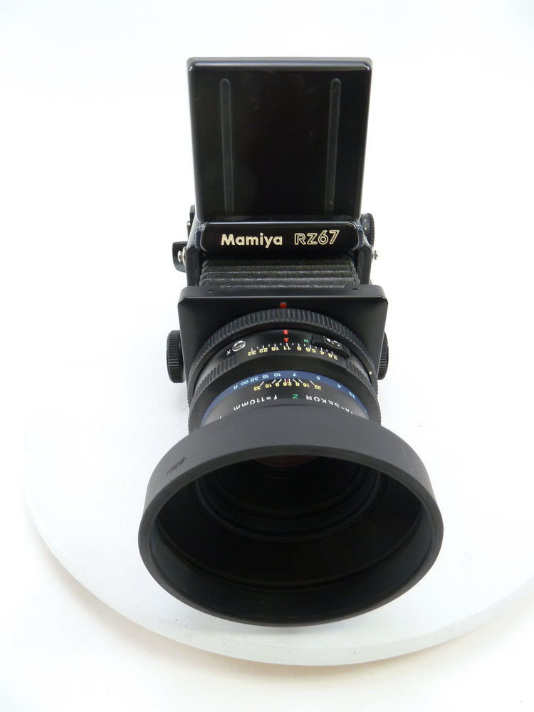 Mamiya RZ67 Pro Camera Outfit with 110MM f2.8 W Lens, Pro II 120 Back, and WLF