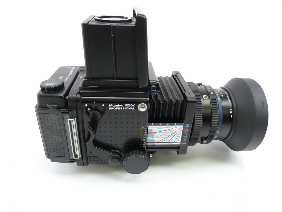 Mamiya RZ67 Pro Camera Outfit with 110MM f2.8 W Lens, Pro II 120 Back, and WLF