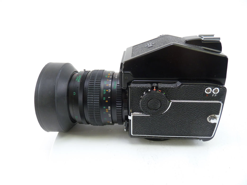 Mamiya M645 1000S Outfit with PD Meter Prism and 80MM F4 N Macro Lens