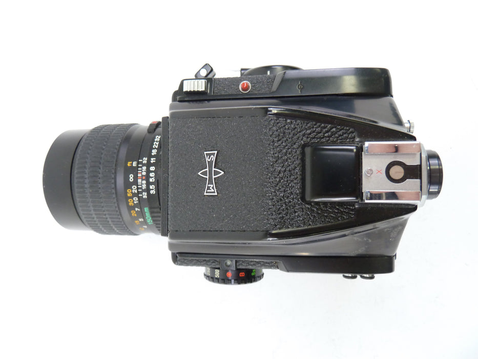 Mamiya M645 Camera Outfit with 150MM f3.5 N Lens and Prism Finder