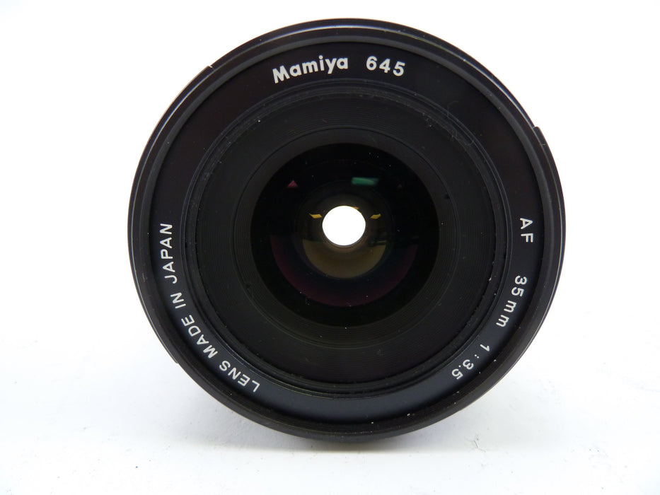 Mamiya 645 AF 35MM F3.5 Wide Angle Lens (light haze)