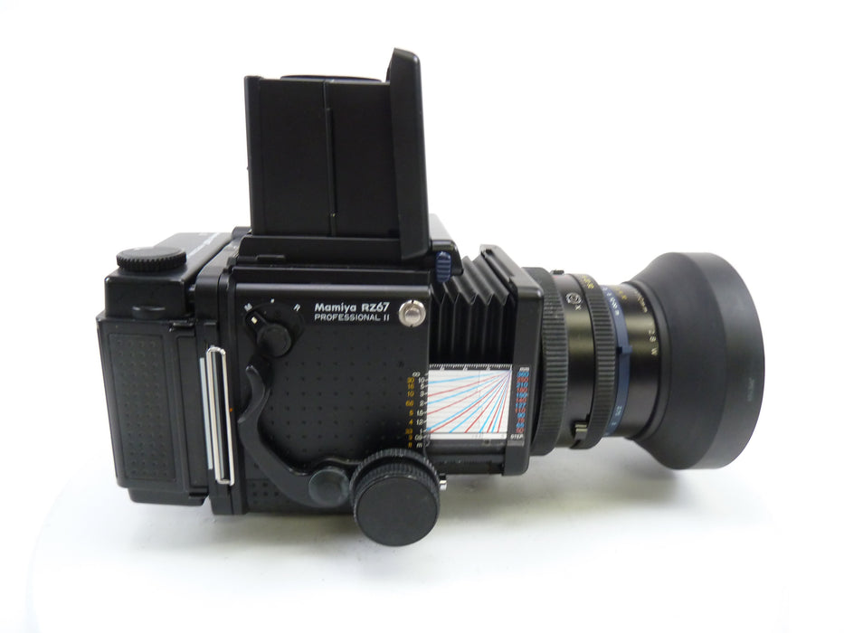 Mamiya RZ67 Pro II Camera Outfit with 110MM F2.8 W Lens, Pro II 120 Back, and WLF