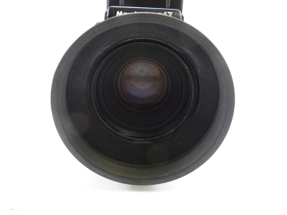 Mamiya RZ67 Pro II Camera Outfit with 110MM F2.8 W Lens, Pro II 120 Back, and WLF