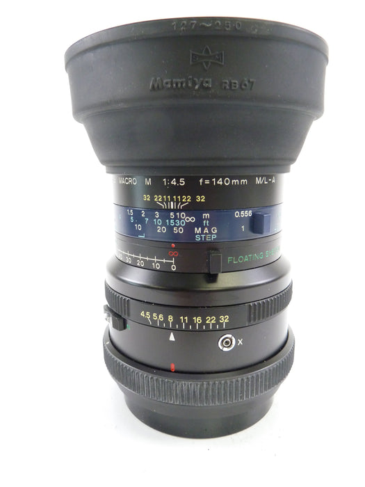 Mamiya RZ 140MM F4.5 M/L-A Macro Lens with Floating Element