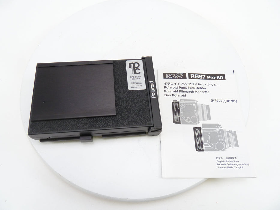 NPC Polaroid Back for Mamiya RZ67