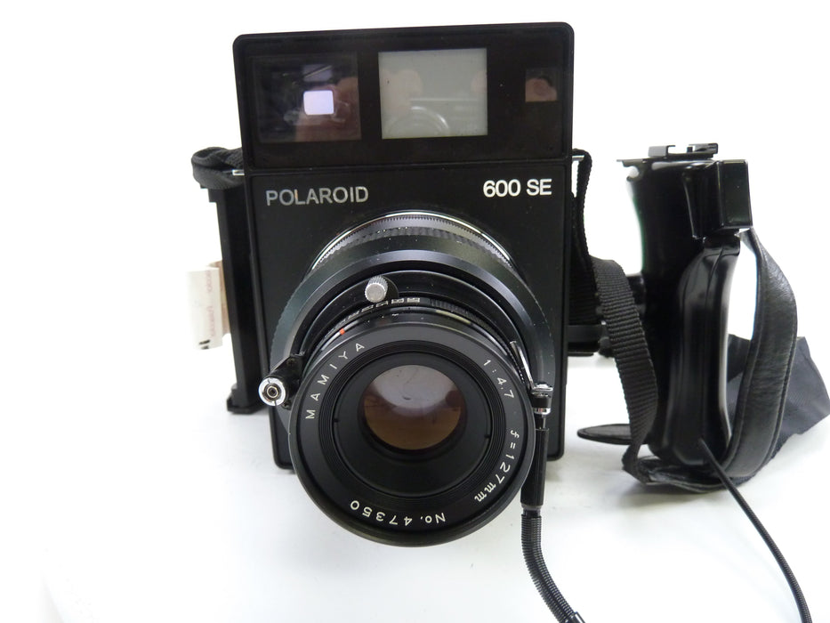 Polaroid 600 SE with 127MM Lens and Polaroid Back, Mamiya Press type Camera