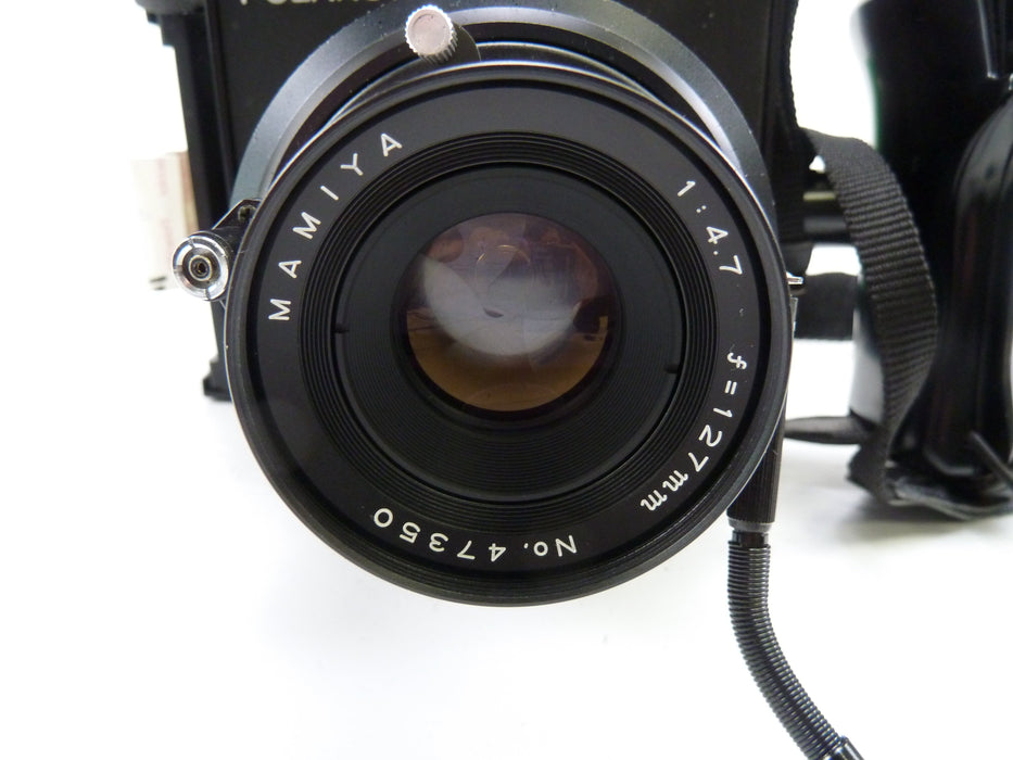 Polaroid 600 SE with 127MM Lens and Polaroid Back, Mamiya Press type Camera