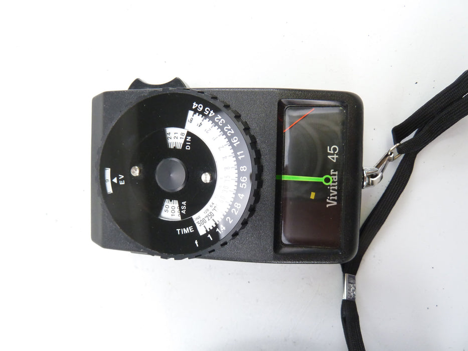 Vivitar 45 Light Meter with Case