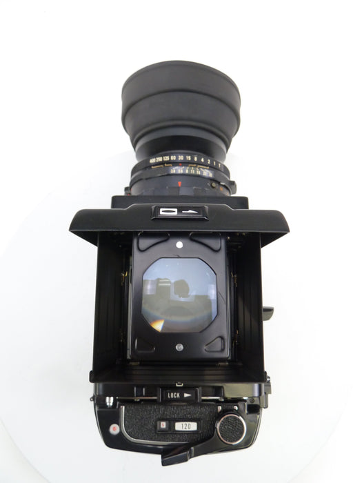 Mamiya RB67 Camera Outfit with 127MM F3.8 Lens, 120 Back, and WLF