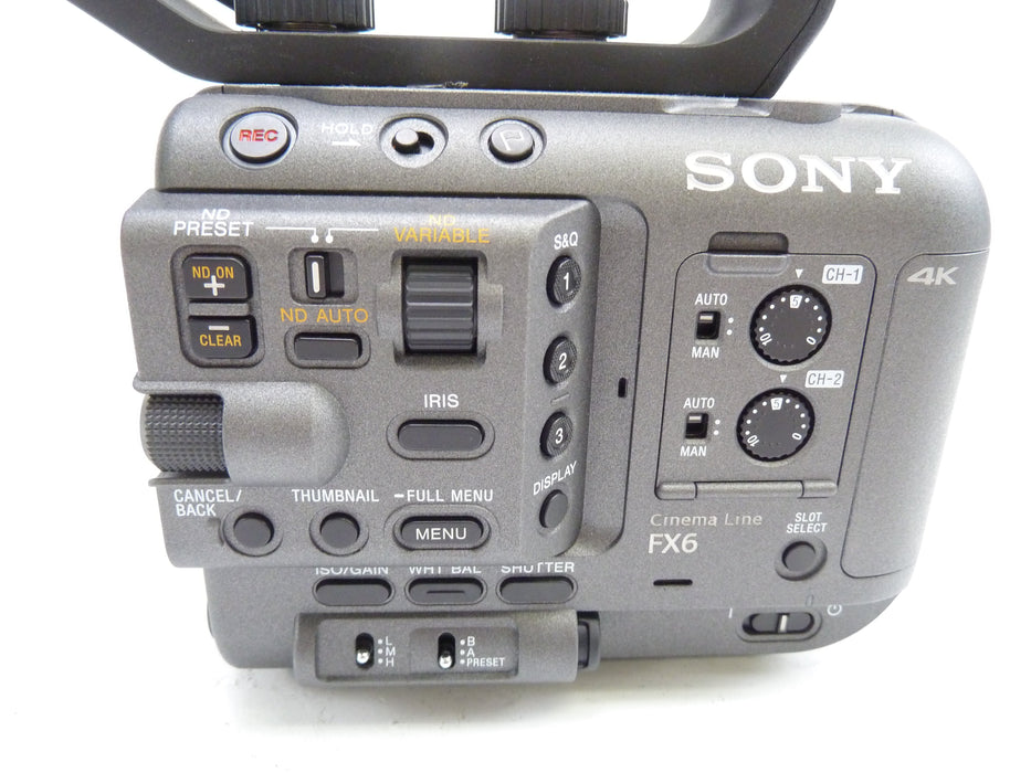Sony FX6 Full-Frame Cinema Camera Only 10 Hours!