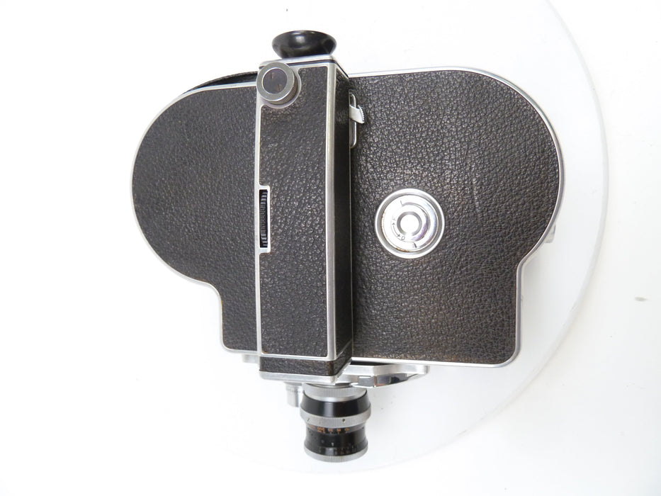 Bolex H16 Standard with 1" f2.5 Wollensak and Pizar 26MM f1.9 Lens
