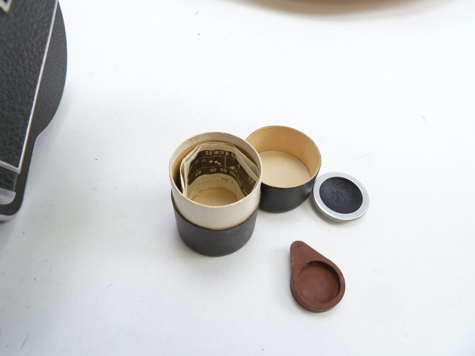 Bolex H16 Standard with 1" f2.5 Wollensak and Pizar 26MM f1.9 Lens