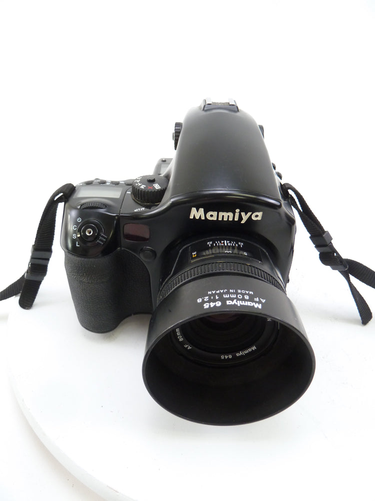 Mamiya 645 AFD II Complete Outfit with 80MM F2.8 and 120/220 Film Magazine