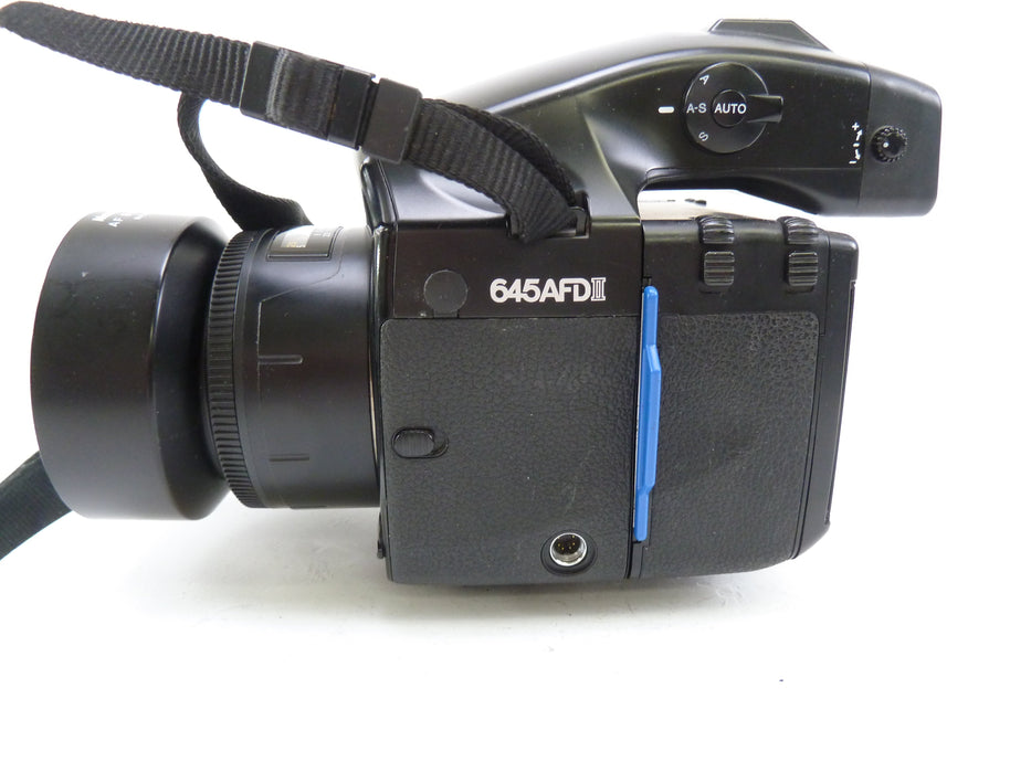Mamiya 645 AFD II Complete Outfit with 80MM F2.8 and 120/220 Film Magazine