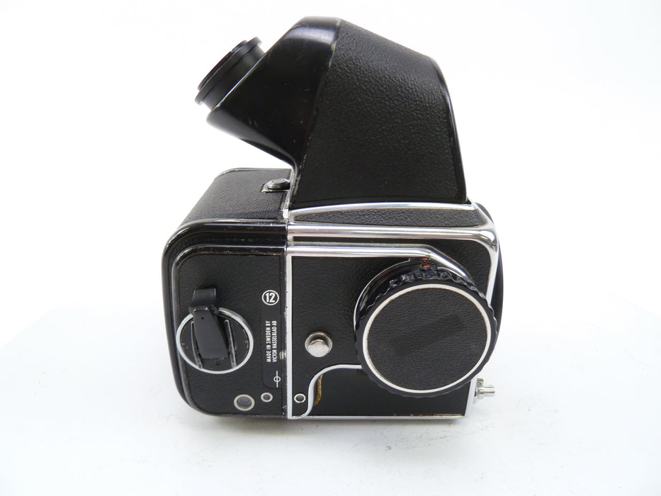 Hasselblad 500C Medium Format 6x6cm SLR Camera with Prism Finder and 120 Back