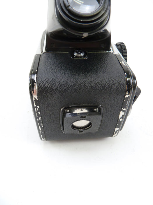 Hasselblad 500C Medium Format 6x6cm SLR Camera with Prism Finder and 120 Back