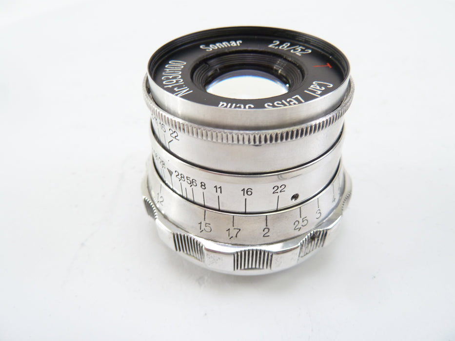 Carl Zeiss Jena Sonnar T 52MM F2.8 Leica Screw Mount