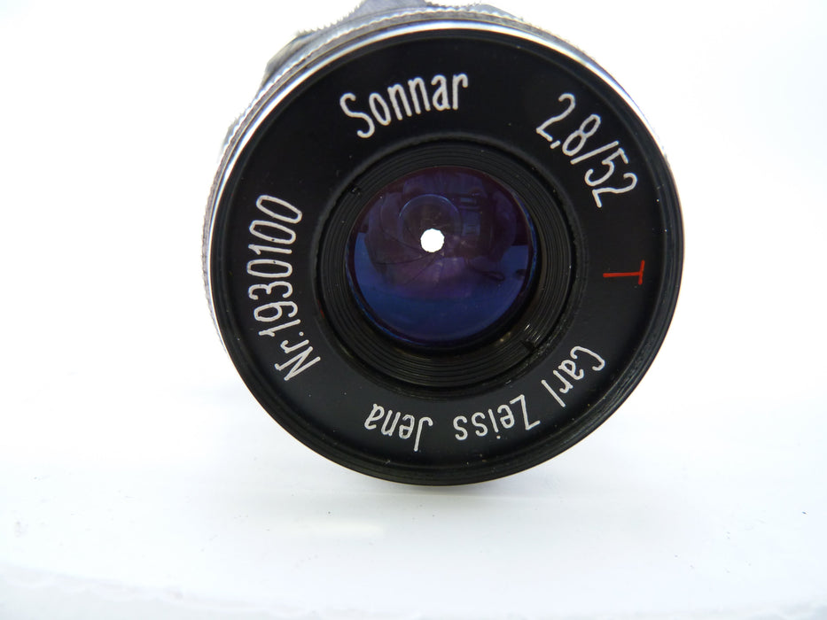 Carl Zeiss Jena Sonnar T 52MM F2.8 Leica Screw Mount