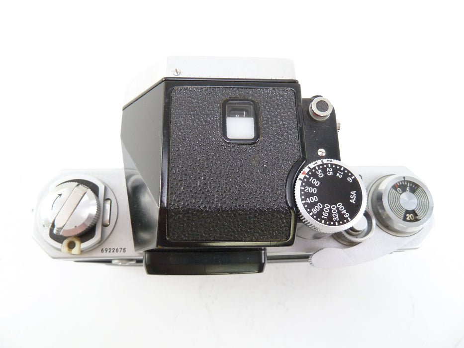 Nikon F 35mm SLR Camera Body with Type A Focusing Screen and Photomic FTn Finder