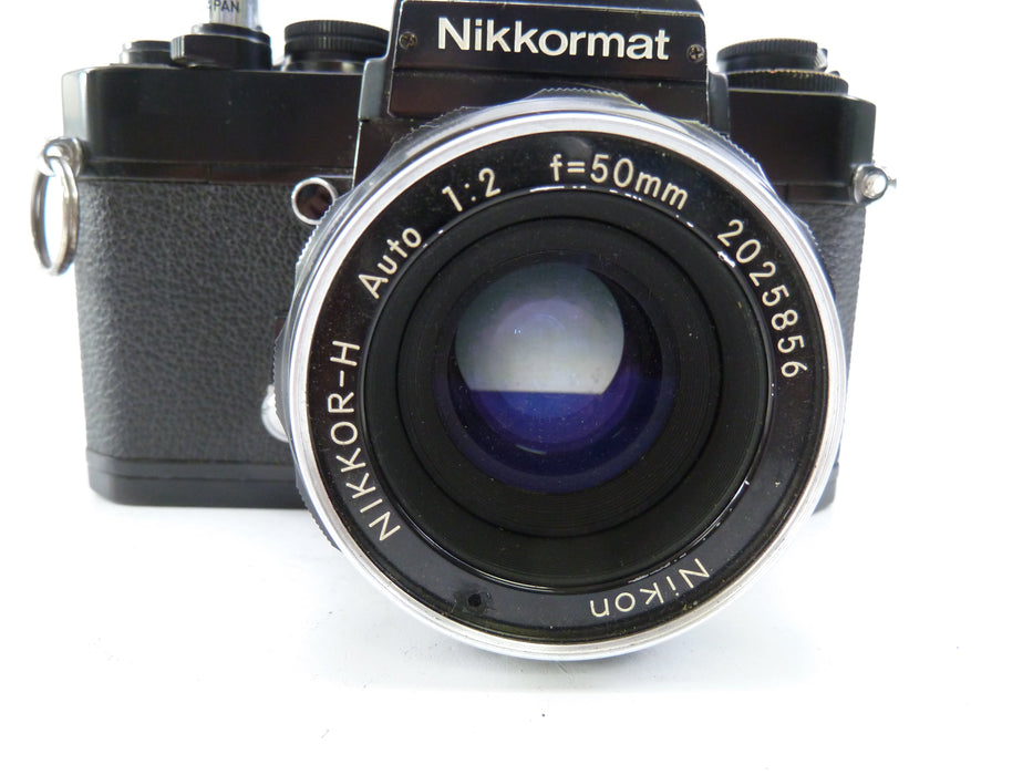 Nikon Nikkormat EL Black Body with 50MM f2