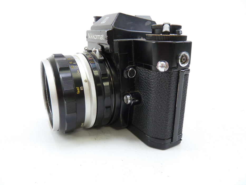 Nikon Nikkormat EL Black Body with 50MM f2