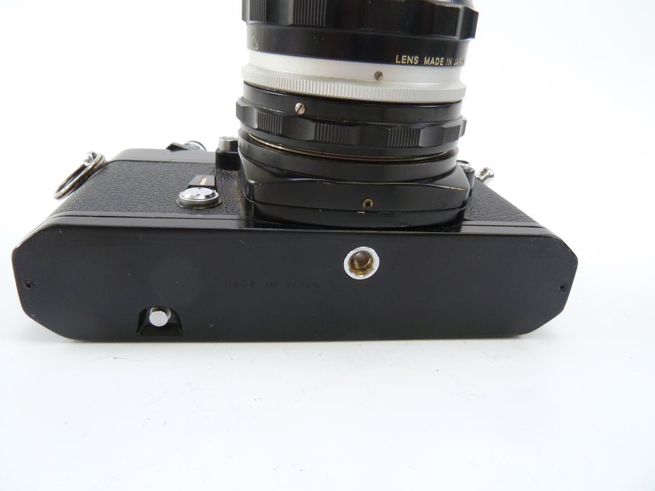 Nikon Nikkormat EL Black Body with 50MM f2