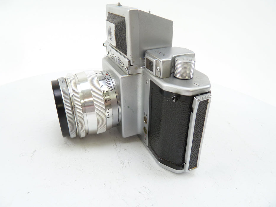 Asahiflex 35MM Camera with 58MM f2.4 Takumar Lens