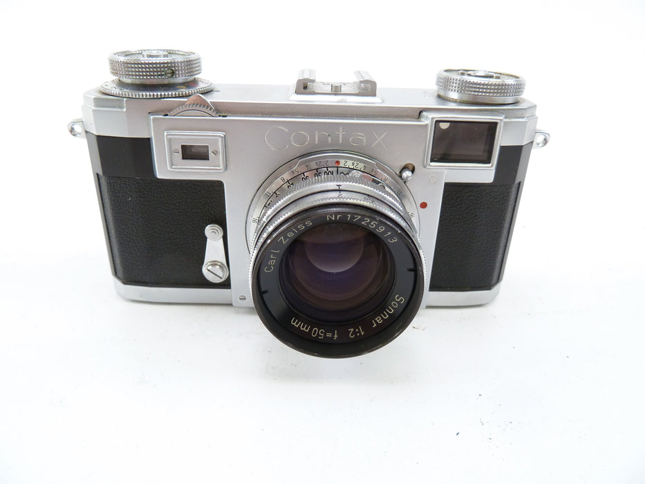 Contax IIa with 50MM f2 Sonnar Lens