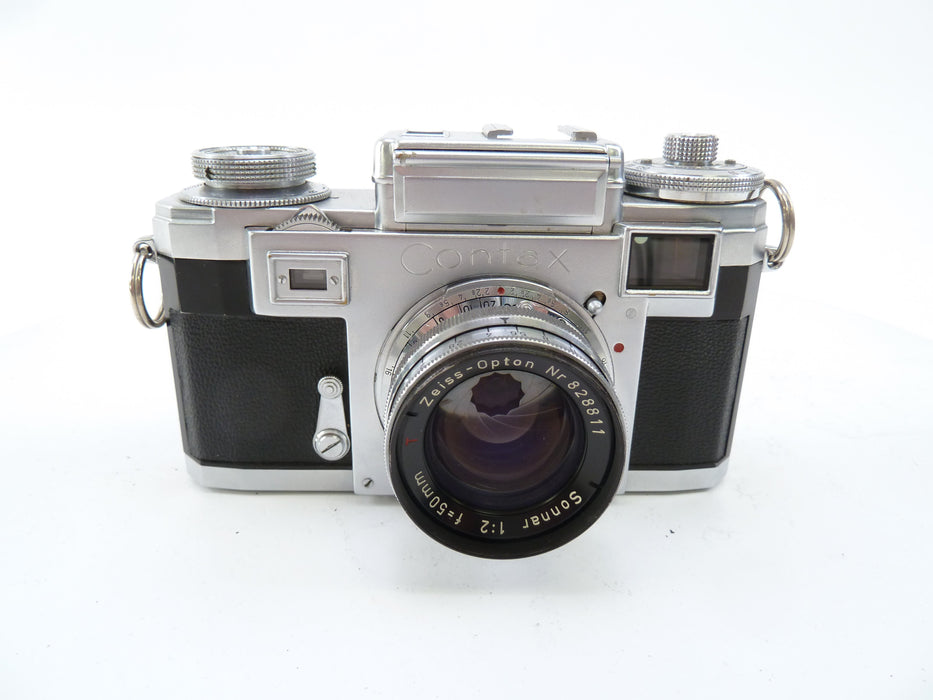 Contax IIIa with Zeiss Sonnar 50MM f2 Lens
