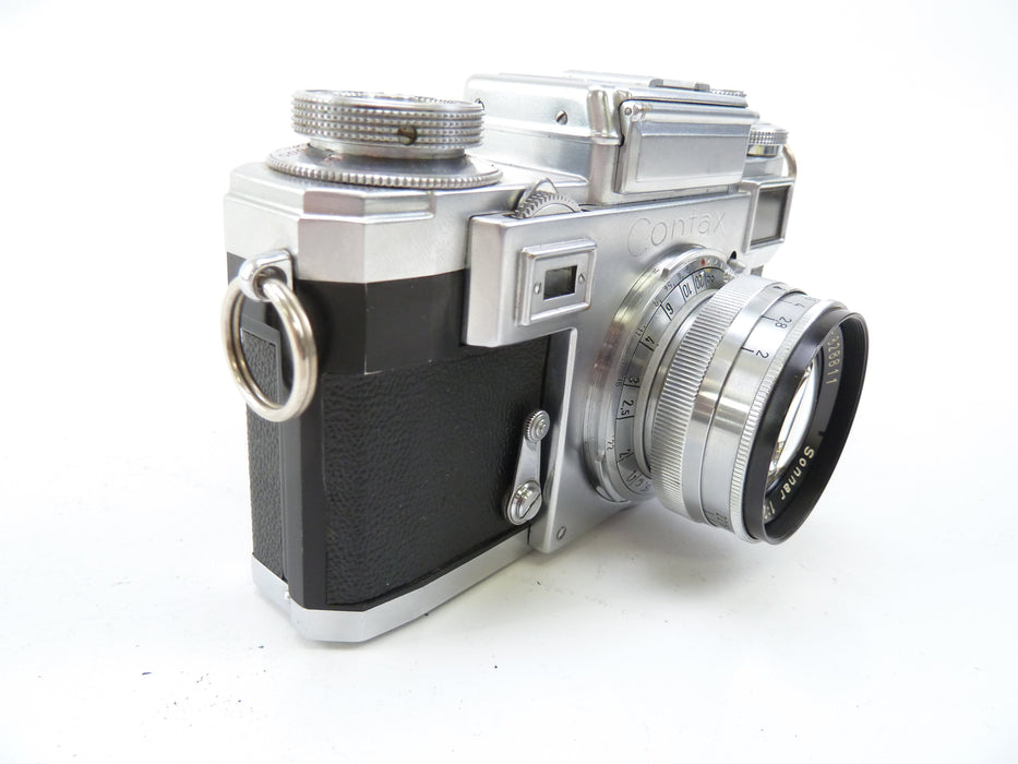 Contax IIIa with Zeiss Sonnar 50MM f2 Lens