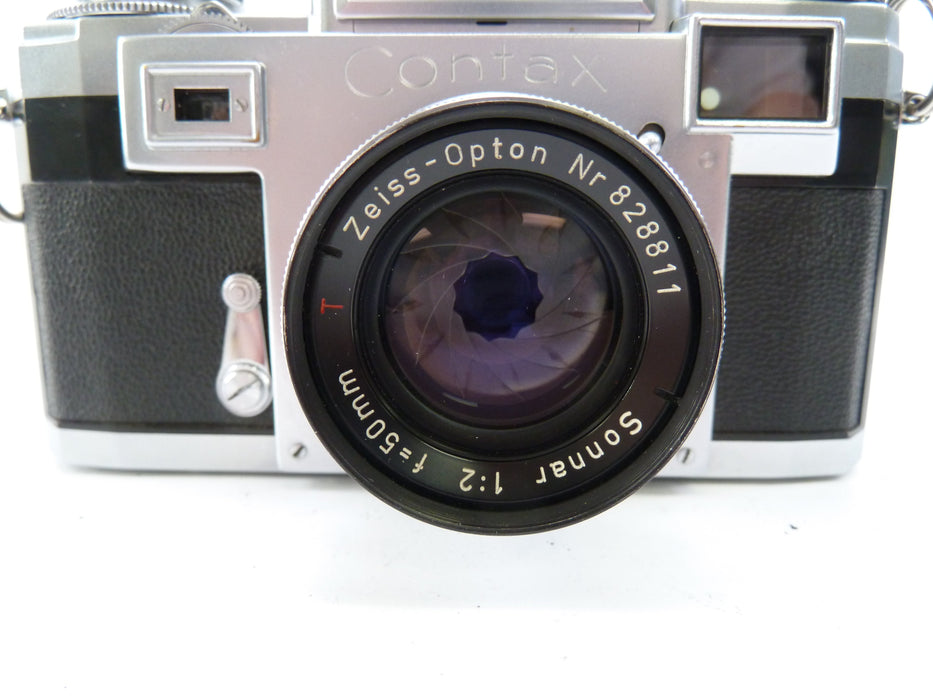 Contax IIIa with Zeiss Sonnar 50MM f2 Lens