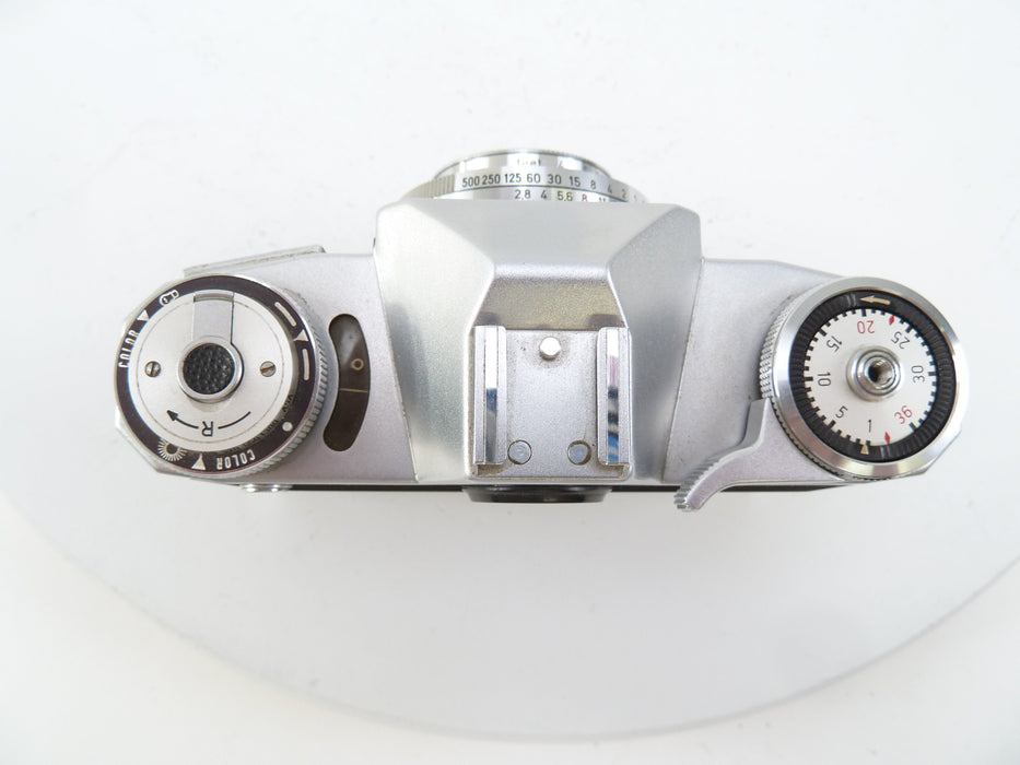 Contaflex with Zeiss Pantar 45MM f2.8 Lens