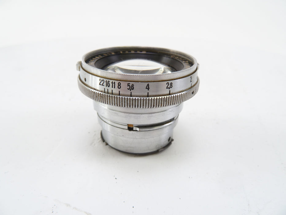 Carl Zeiss Sonnar 5cm F2 Lens Contax Mount