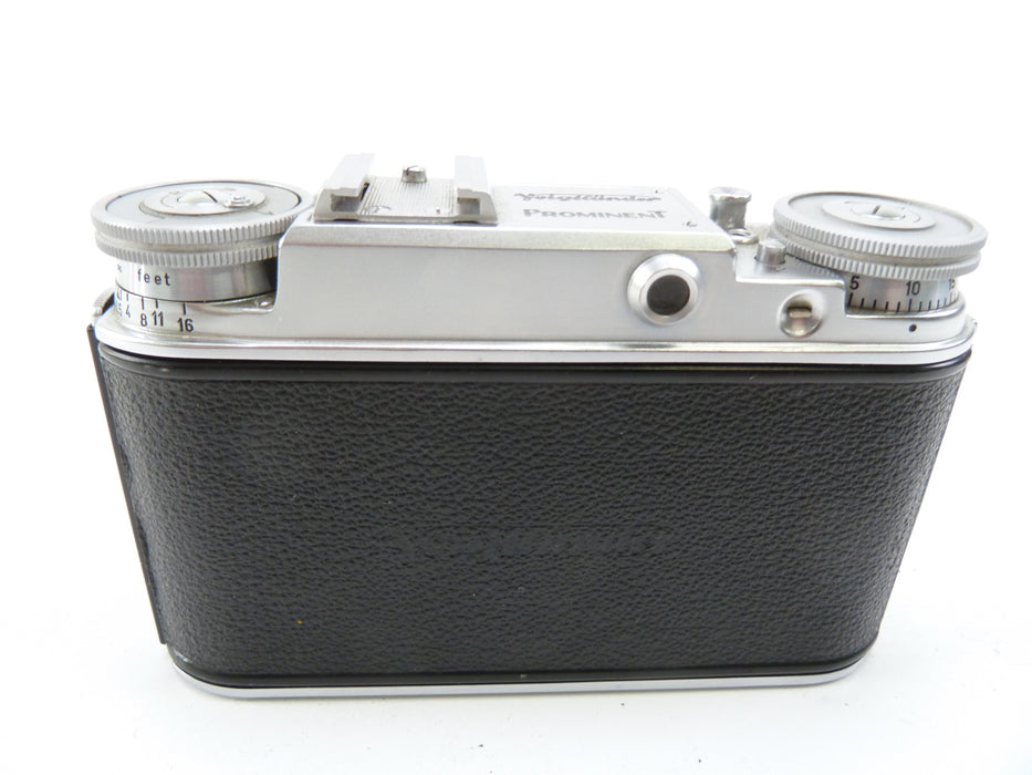 Voightlnder Prominent 1 with 50MM f2 Ultron Lens