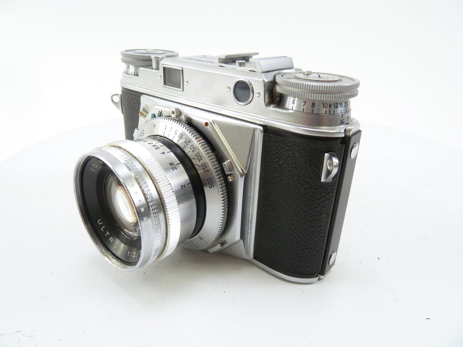 Voightlnder Prominent 1 with 50MM f2 Ultron Lens
