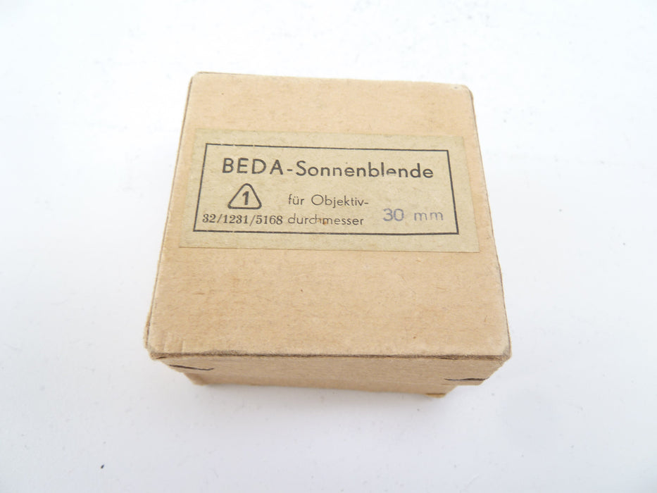 Exakta Beda-Sonnenblende Hood for 30MM Lens in box