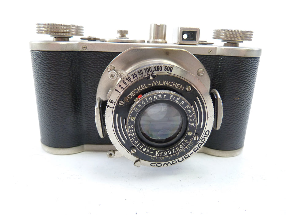 Wirgin Edinex 1 35MM German Made Camea with 5cm f2.9 Radionar Lens
