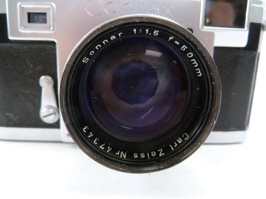 Zeiss Ikon Contax IIA with Zeiss Sonnar 50MM F1.5