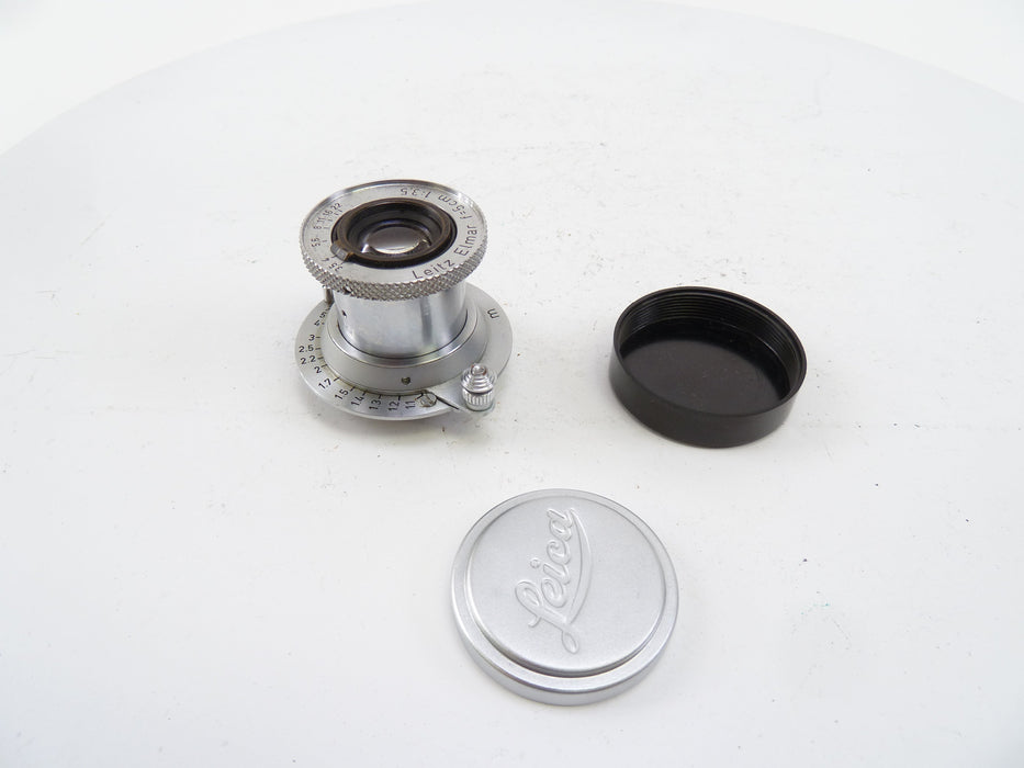Leica Leitz Elmar 5cm F3.5 L39 Screw Mount Collapsable Lens