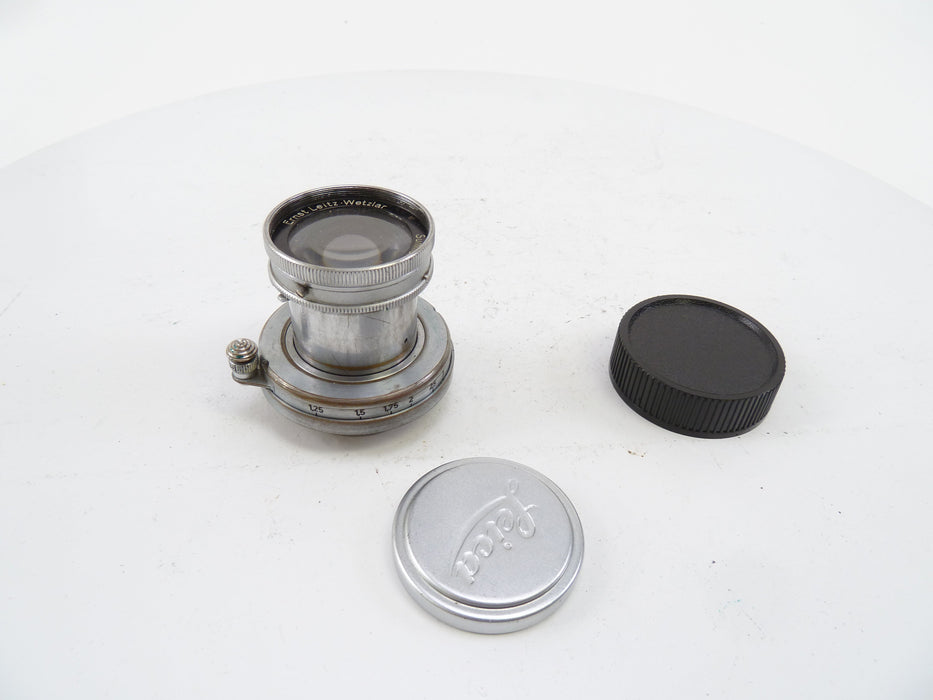 Leica Leitz Summar 5cm F2 L39 Screw Mount Collapsable Lens