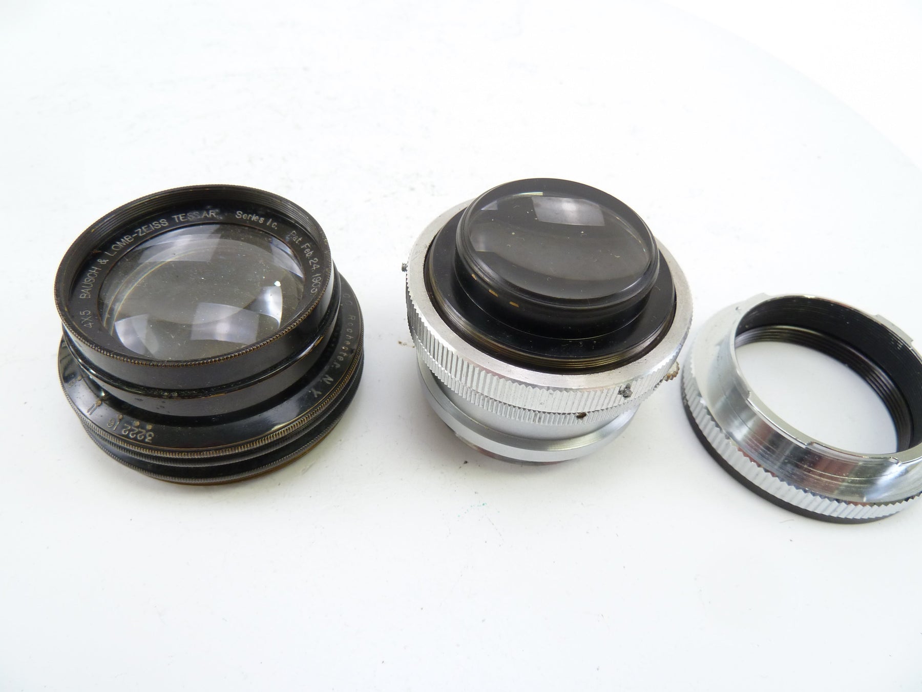 Bausch & Lomb 4X5 Zeiss Tessar Series 1c Lens with L39-LM Adapter included 1903