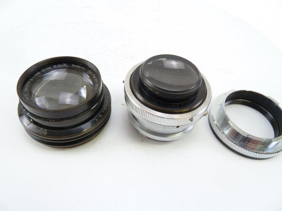 Bausch & Lomb 4X5 Zeiss Tessar Series 1c Lens with L39-LM Adapter included 1903