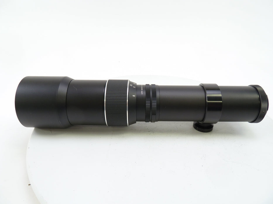 Caspeco 400MM F6.3 Telephoto Lens in T-Mount with Nikon F T mount included