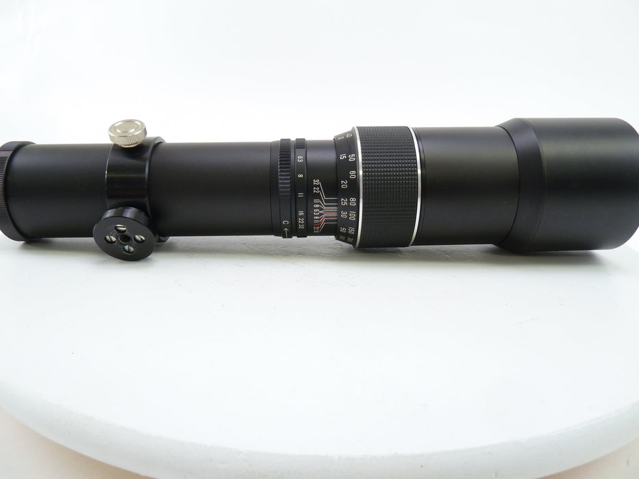 Caspeco 400MM F6.3 Telephoto Lens in T-Mount with Nikon F T mount included