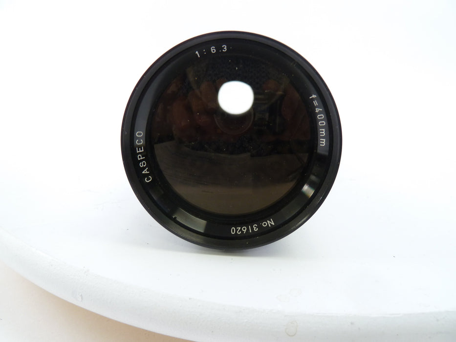 Caspeco 400MM F6.3 Telephoto Lens in T-Mount with Nikon F T mount included