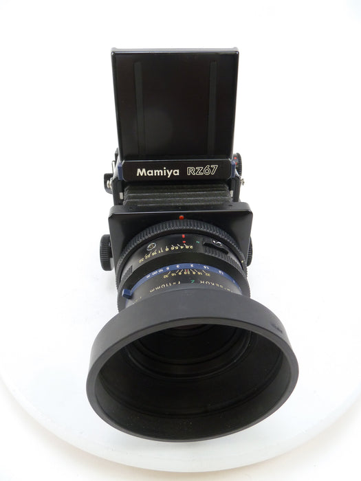 Mamiya RZ67 Pro Kit with 110MM F2.8 Lens, Pro 120 Film Back, and WLF