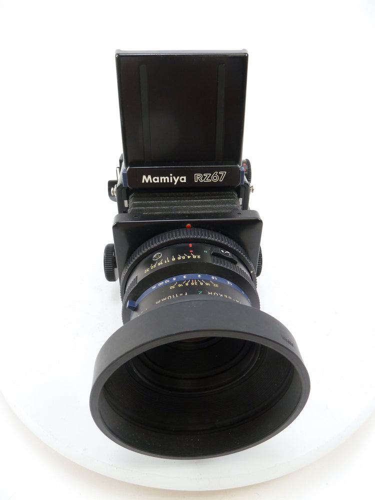 Mamiya RZ67 Pro Kit with 110MM F2.8 Lens, Pro 120 Film Back, and WLF