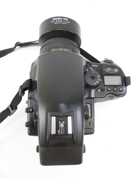 Mamiya 645 AF Camera Outfit with 80MM f2.8 Lens and 120/220 Film Back