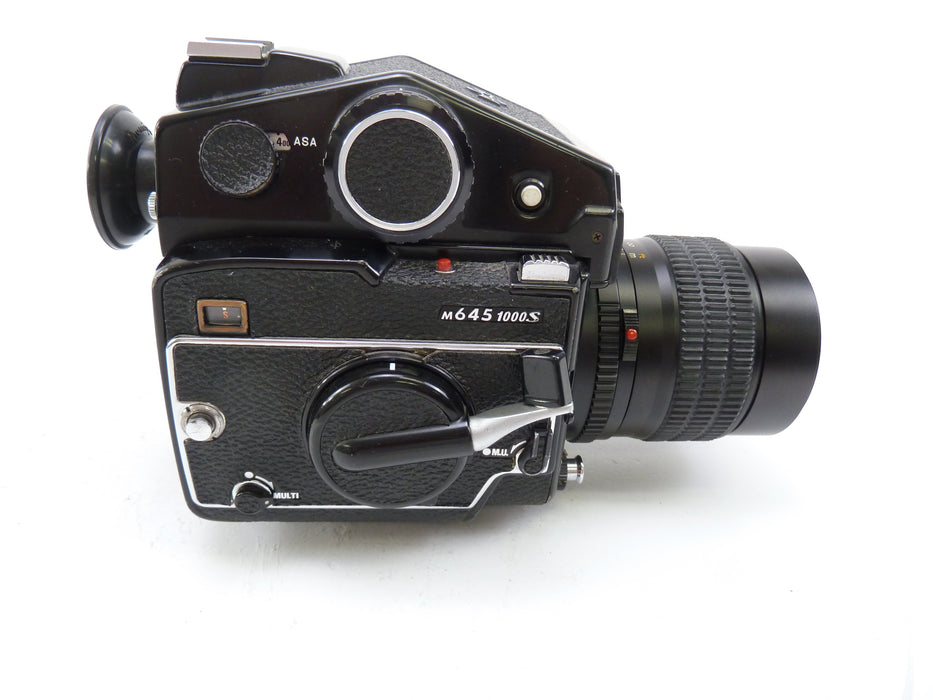 Mamiya M645 1000S Outfit with PD Meter Prism and 150MM F3.5 N Lens
